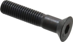 Unbrako - 1/2-13 UNC Hex Socket Drive, 82° Flat Screw - Alloy Steel, Black Oxide Finish, 2-1/2" OAL - Caliber Tooling