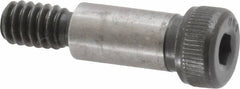 Unbrako - 5/16" Shoulder Diam x 5/8" Shoulder Length, 1/4-20 UNC, Hex Socket Shoulder Screw - 8 Alloy Steel, 0.419 to 0.438" Head Diam - Caliber Tooling