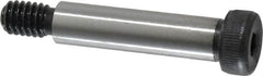 Unbrako - 3/8" Shoulder Diam x 1-1/2" Shoulder Length, 5/16-18 UNC, Hex Socket Shoulder Screw - 8 Alloy Steel, 0.543 to 0.562" Head Diam - Caliber Tooling