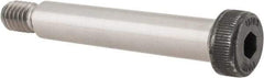 Unbrako - 3/8" Shoulder Diam x 2" Shoulder Length, 5/16-18 UNC, Hex Socket Shoulder Screw - 8 Alloy Steel, 0.543 to 0.562" Head Diam - Caliber Tooling