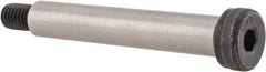 Unbrako - 1/2" Shoulder Diam x 3" Shoulder Length, 3/8-16 UNC, Hex Socket Shoulder Screw - 8 Alloy Steel, 0.729 to 3/4" Head Diam - Caliber Tooling