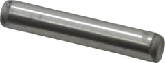 Unbrako - 5/16" Diam x 1-3/4" Pin Length Grade 8 Alloy Steel Oversized Dowel Pin - C 60 (Surface) & C 50-58 Hardness, 11,500 Lb Breaking Strength, 1 Beveled & 1 Rounded End - Caliber Tooling