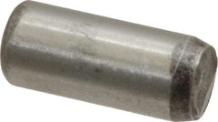 Unbrako - 3/8" Diam x 7/8" Pin Length Grade 8 Alloy Steel Oversized Dowel Pin - C 60 (Surface) & C 50-58 Hardness, 16,580 Lb Breaking Strength, 1 Beveled & 1 Rounded End - Caliber Tooling