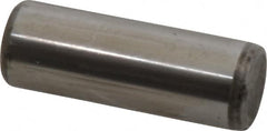 Unbrako - 7/16" Diam x 1-1/4" Pin Length Grade 8 Alloy Steel Oversized Dowel Pin - C 60 (Surface) & C 50-58 Hardness, 22,540 Lb Breaking Strength, 1 Beveled & 1 Rounded End - Caliber Tooling