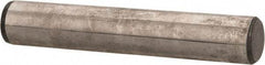 Unbrako - 7/16" Diam x 2-1/2" Pin Length Grade 8 Alloy Steel Oversized Dowel Pin - C 60 (Surface) & C 50-58 Hardness, 22,540 Lb Breaking Strength, 1 Beveled & 1 Rounded End - Caliber Tooling