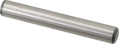 Unbrako - 1/2" Diam x 3-1/2" Pin Length Grade 8 Alloy Steel Oversized Dowel Pin - C 60 (Surface) & C 50-58 Hardness, 29,460 Lb Breaking Strength, 1 Beveled & 1 Rounded End - Caliber Tooling