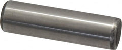 Unbrako - 5/8" Diam x 2-1/4" Pin Length Grade 8 Alloy Steel Oversized Dowel Pin - C 60 (Surface) & C 50-58 Hardness, 46,020 Lb Breaking Strength, 1 Beveled & 1 Rounded End - Caliber Tooling