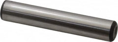 Unbrako - 5/8" Diam x 3-1/2" Pin Length Grade 8 Alloy Steel Oversized Dowel Pin - C 60 (Surface) & C 50-58 Hardness, 46,020 Lb Breaking Strength, 1 Beveled & 1 Rounded End - Caliber Tooling