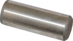 Unbrako - 3/4" Diam x 2" Pin Length Grade 8 Alloy Steel Oversized Dowel Pin - C 60 (Surface) & C 50-58 Hardness, 66,270 Lb Breaking Strength, 1 Beveled & 1 Rounded End - Caliber Tooling