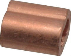 Value Collection - 1/8" Oval Compression Sleeve - Copper - Caliber Tooling