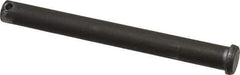 Made in USA - 1/2" Pin Diam, 5" OAL, Standard Clevis Pin - 5/32" Hole, 4-27/32" Usable Length, Uncoated Steel - Caliber Tooling