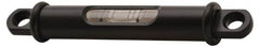 Geier & Bluhm, Inc. - 3-3/4 Inch Long, Horizontal, Brass Tubular and Pocket Level - 0.1 Inch Sensitivity, 5/8 Inch High/Diameter, Black Lacquer, 1 Vial - Caliber Tooling