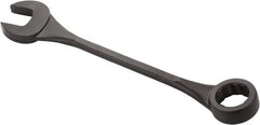 Proto - 3-1/2" 12 Point Offset Combination Wrench - 15° Offset Angle, 37" OAL, Steel, Black Finish - Caliber Tooling