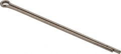 Made in USA - 3/32" Diam x 2-1/2" Long Extended Prong Cotter Pin - Grade 18-8, Uncoated, Stainless Steel - Caliber Tooling