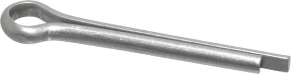 Made in USA - 1/8" Diam x 1" Long Extended Prong Cotter Pin - Grade 18-8, Uncoated, Stainless Steel - Caliber Tooling