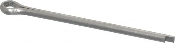 Made in USA - 1/8" Diam x 2" Long Extended Prong Cotter Pin - Grade 18-8, Uncoated, Stainless Steel - Caliber Tooling