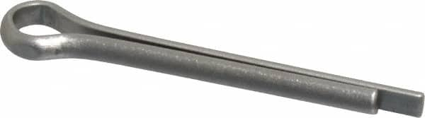 Made in USA - 3/16" Diam x 1-1/2" Long Extended Prong Cotter Pin - Grade 18-8, Uncoated, Stainless Steel - Caliber Tooling