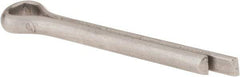 Made in USA - 1/4" Diam x 2" Long Extended Prong Cotter Pin - Grade 18-8, Uncoated, Stainless Steel - Caliber Tooling