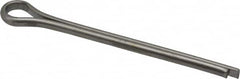 Made in USA - 5/16" Diam x 4" Long Extended Prong Cotter Pin - Grade 18-8, Uncoated, Stainless Steel - Caliber Tooling