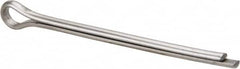 Made in USA - 5/16" Diam x 5" Long Extended Prong Cotter Pin - Grade 18-8, Uncoated, Stainless Steel - Caliber Tooling