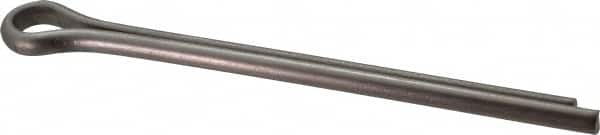 Made in USA - 3/8" Diam x 5" Long Extended Prong Cotter Pin - Grade 18-8, Uncoated, Stainless Steel - Caliber Tooling