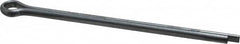 Made in USA - 3/16" Diam x 3-1/2" Long Extended Prong Cotter Pin - Grade 2, Zinc-Plated, Steel - Caliber Tooling