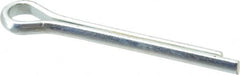 Made in USA - 5/16" Diam x 2-1/2" Long Extended Prong Cotter Pin - Grade 2, Zinc-Plated, Steel - Caliber Tooling