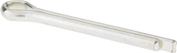 Made in USA - 3/8" Diam x 3" Long Extended Prong Cotter Pin - Grade 2, Zinc-Plated, Steel - Caliber Tooling