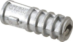 Powers Fasteners - 3/4" Diam, 3/4" Drill, Lag Shield Concrete Anchor - Zamac Alloy, Zinc-Plated Finish, Flat Head - Caliber Tooling