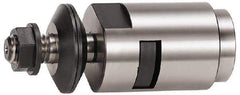 Sopko - 1-1/2" Diam Grinding Wheel Extension - 3/8 to 5/8" Wheel Width, 1/2-13 Thread Size, Left Handed, 3" Taper per ', 0" Arbor Hole - Caliber Tooling