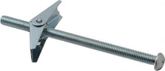 Powers Fasteners - 3/8" Screw, 3/8" Diam, 6" Long, Toggle Bolt Drywall & Hollow Wall Anchor - 7/8" Drill, Zinc Plated, Steel, Grade Zamac 7, Use in Drywall & Wallboard - Caliber Tooling