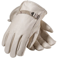 ‎68-158/M Leather Drivers Gloves - Top Grain Cowhide Drivers - Superior Quality - Straight Thumb - Pull Strap