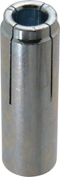 Powers Fasteners - 3/4" Diam, 1" Drill, 1-5/8" Min Embedment Drop-In Concrete Anchor - Grade 5 Steel, Zinc-Plated Finish, 1-3/8" Thread Length - Caliber Tooling