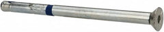 Powers Fasteners - 3/8" Diam, 3/8" Drill, 6" OAL, 1-3/4" Min Embedment Sleeve Concrete Anchor - Grade 5 Steel, Zinc-Plated Finish, Flat Head, Hex Drive - Caliber Tooling