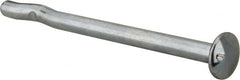 Powers Fasteners - 3/16" Diam, 3/16" Drill, 3" OAL, 1-1/4" Min Embedment Split-Drive Concrete Anchor - Grade 8.2 Steel, Zinc-Plated Finish, Mushroom Head - Caliber Tooling