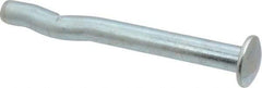 Powers Fasteners - 1/2" Diam, 1/2" Drill, 5" OAL, Split-Drive Concrete Anchor - Grade 8.2 Steel, Zinc-Plated Finish, Mushroom Head - Caliber Tooling