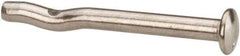 Powers Fasteners - 1/4" Diam, 1/4" Drill, 2-1/2" OAL, Split-Drive Concrete Anchor - 316 Stainless Steel, Mushroom Head - Caliber Tooling