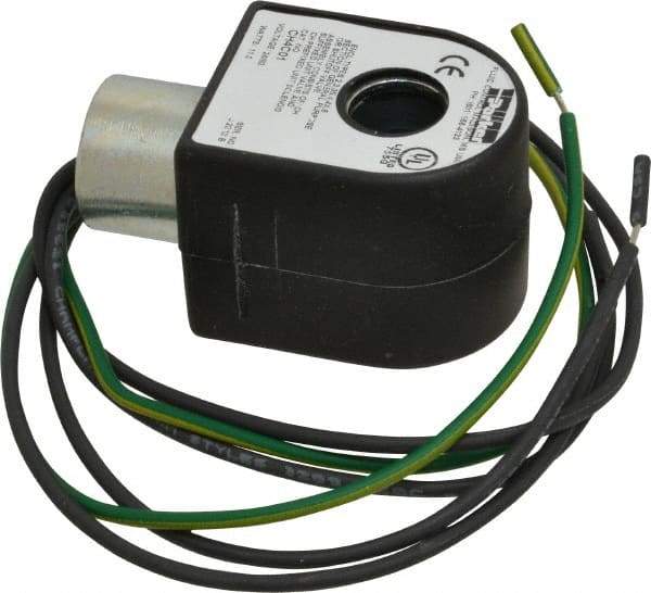 Parker - 24 Volt, 18 Coil Lead Length, Class H, Solenoid Coil - 11.0 Watt, NEMA 4X Enclosure, Use with Parker Skinner Gold Ring Series Valves - Caliber Tooling