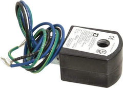 Parker - 12 Volt, 18 Coil Lead Length, Class F, Solenoid Coil - 9.5 Watt, NEMA 4X Enclosure, Use with Parker Skinner Gold Ring Series Valves - Caliber Tooling