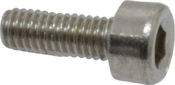 Value Collection - M3x0.50 Metric Coarse Hex Socket Drive, Socket Cap Screw - Grade 18-8 & Austenitic A2 Stainless Steel, Fully Threaded, 8mm Length Under Head - Caliber Tooling