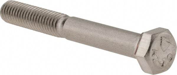 Value Collection - M5x0.80mm Metric Coarse, 40mm Length Under Head Hex Head Cap Screw - Partially Threaded, Grade 18-8 & Austenitic A2 Stainless Steel, 8mm Hex - Caliber Tooling