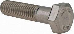 Value Collection - M8x1.25mm Metric Coarse, 35mm Length Under Head Hex Head Cap Screw - Partially Threaded, Grade 18-8 & Austenitic A2 Stainless Steel, 13mm Hex - Caliber Tooling