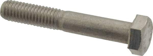 Value Collection - M8x1.25mm Metric Coarse, 50mm Length Under Head Hex Head Cap Screw - Partially Threaded, Grade 18-8 & Austenitic A2 Stainless Steel, 13mm Hex - Caliber Tooling