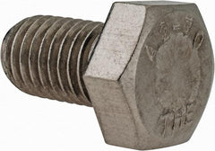 Value Collection - M12x1.75mm Metric Coarse, 20mm Length Under Head Hex Head Cap Screw - Fully Threaded, Grade 18-8 & Austenitic A2 Stainless Steel, 19mm Hex - Caliber Tooling