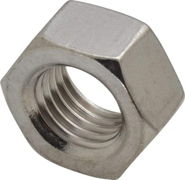 Value Collection - M20x2.50 Stainless Steel Right Hand Hex Nut - 30mm Across Flats, 16mm High, Uncoated - Caliber Tooling