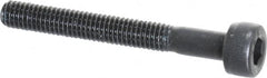 Value Collection - M3x0.50 Metric Coarse Hex Socket Drive, Socket Cap Screw - Grade 12.9 Alloy Steel, Black Oxide Finish, Partially Threaded, 25mm Length Under Head - Caliber Tooling