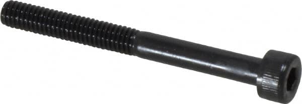 Value Collection - M4x0.70 Metric Coarse Hex Socket Drive, Socket Cap Screw - Grade 12.9 Alloy Steel, Black Oxide Finish, Partially Threaded, 40mm Length Under Head - Caliber Tooling