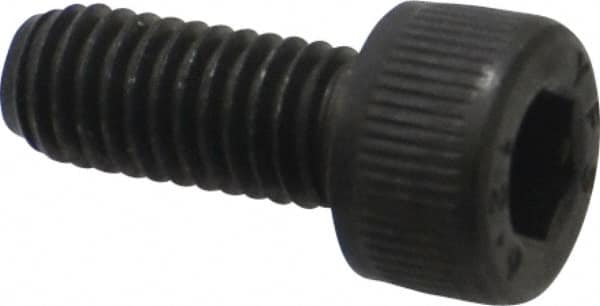 Value Collection - M5x0.80 Metric Coarse Hex Socket Drive, Socket Cap Screw - Grade 12.9 Alloy Steel, Black Oxide Finish, Fully Threaded, 12mm Length Under Head - Caliber Tooling