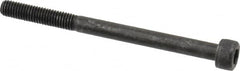 Value Collection - M5x0.80 Metric Coarse Hex Socket Drive, Socket Cap Screw - Grade 12.9 Alloy Steel, Black Oxide Finish, Partially Threaded, 65mm Length Under Head - Caliber Tooling