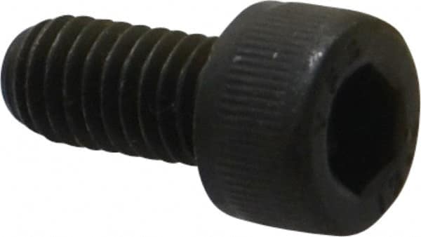 Value Collection - M6x1.00 Metric Coarse Hex Socket Drive, Socket Cap Screw - Grade 12.9 Alloy Steel, Black Oxide Finish, Fully Threaded, 12mm Length Under Head - Caliber Tooling